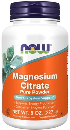 Now Foods Magnesium Citrate Powder 227 g