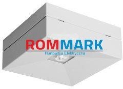 Awex Oprawa awaryjna LOVATO II LED 3W (opt. road) 340lm 1h jednozadaniowa biała LV2R/3W/C/1/SE/X/WH