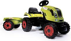 Smoby Class Traktor XL + przyczepa - Traktory dla dzieci