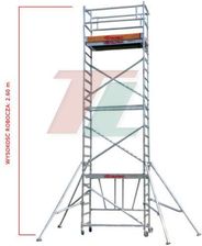 Faraone Compact rusztowanie jezdne A 0,75x1,80 wys.rob. 2,60m COM180.A