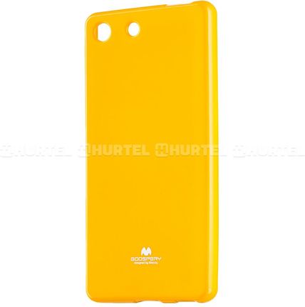 mercury Goospery żelowe etui Jelly Case Sony Xperia M5 Żółty
