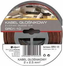 Zdjęcie DPM Solid Kabel głośnikowy 2x1.5 m2 10 m GR0410 - Łobez