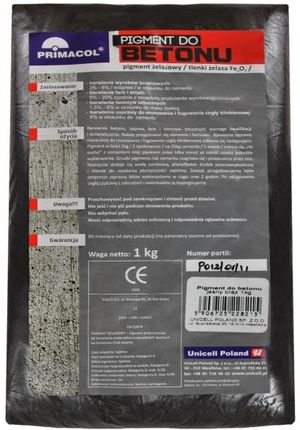 Primacol Pigment do betonu brąz jasny 1kg