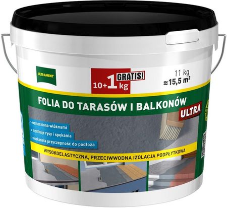 Ultrament Folia do tarasów i balkonów 11 kg