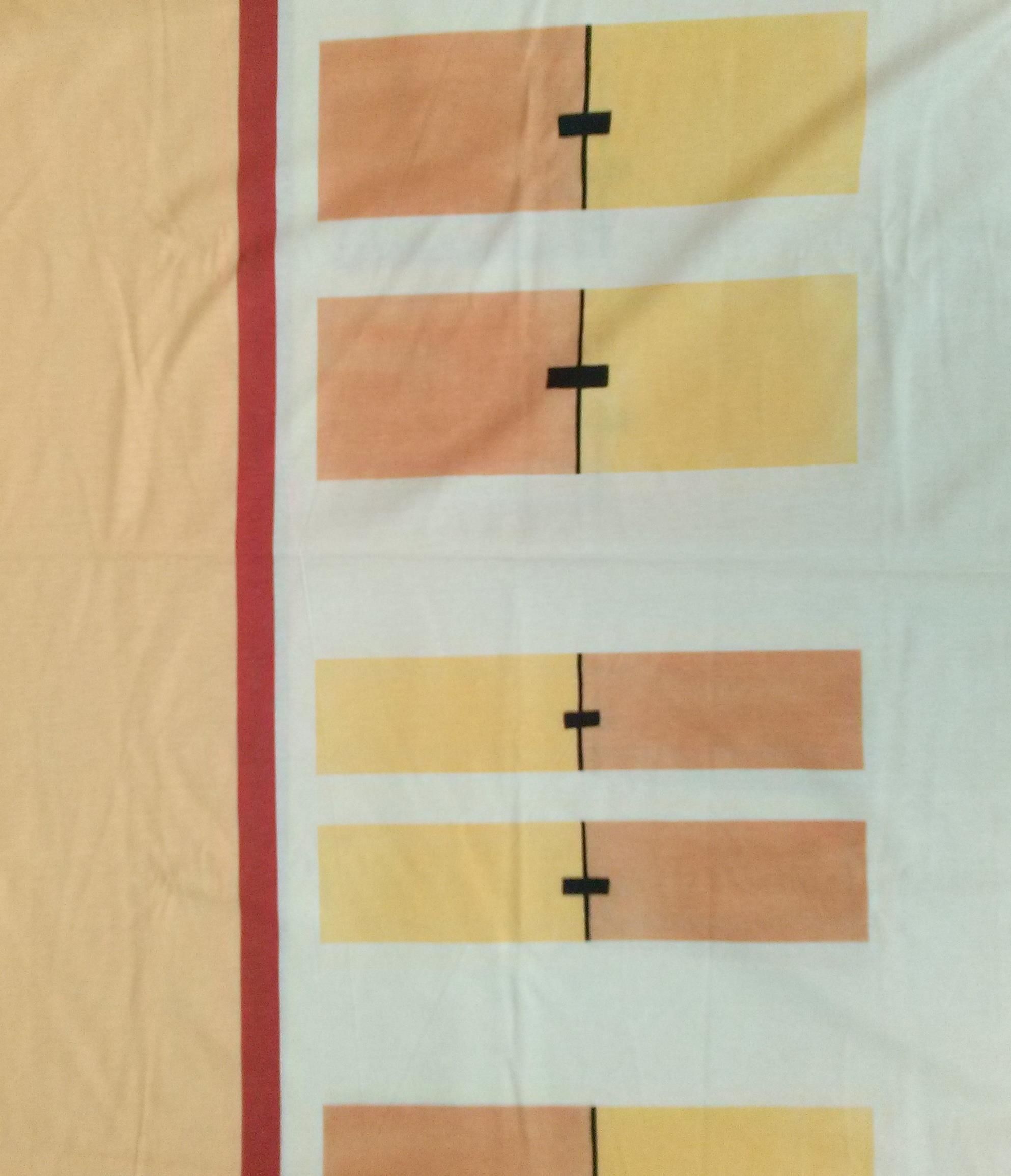 Poszewka Jersey 70x80 2624 Geometria żółto Pomarańczowa Opinie I