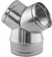 Zdjęcie Darco Trójnik redukcyjny 120° 100 mm 2x80 mm ocynkowany - Poddębice
