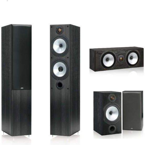 Monitor Audio Mr4 + Mr2 + MrCenter czarny Opinie i ceny na Ceneo.pl