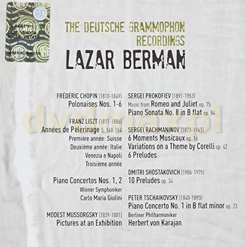 Płyta kompaktowa Lazar Berman: Lazar Berman - The Deutsche