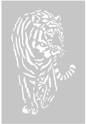 Primacol Szablon Mega Tiger 62 x 91 cm nr 507 15049