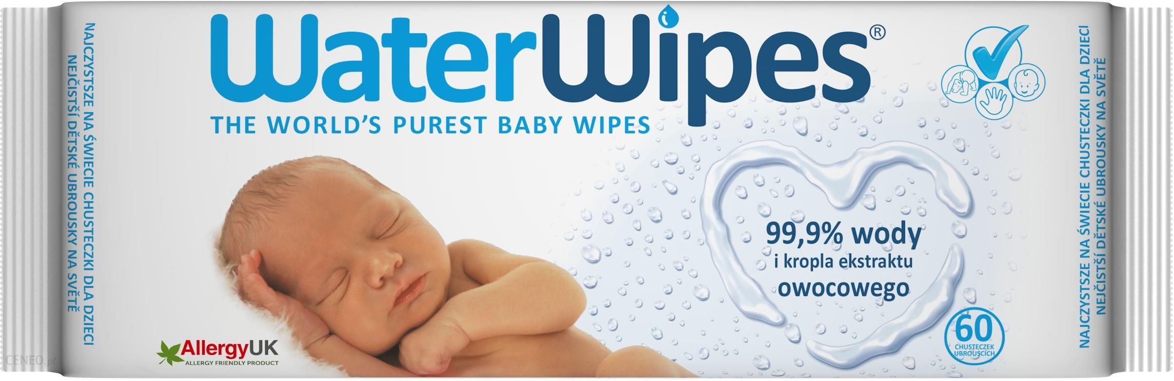 WaterWipes Plastic-Free Original Baby Wipes 4pk