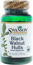 Swanson Black Walnut Hulls (Czarny Orzech) 500mg 60kaps. - zdjęcie 1