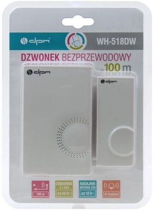 DPM Solid Dzwonek bezprzewodowy WH518DW