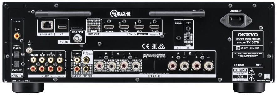 Onkyo TX-8270 czarny - zdjęcie 2 Onkyo TX-8270 czarny