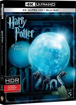 Harry Potter i Zakon Feniksa [4K Blu-Ray]+[Blu-Ray]