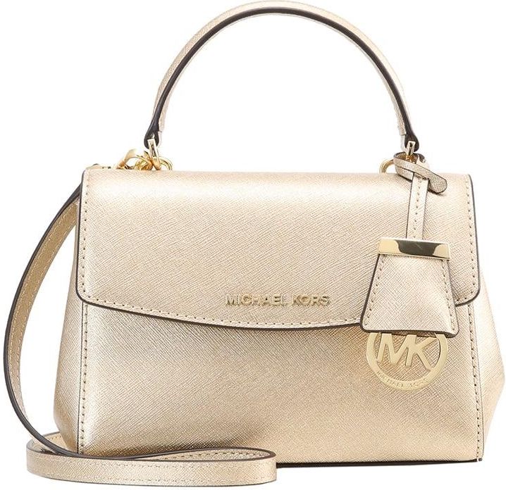 Ava pale gold XS crossbody Michael Kors