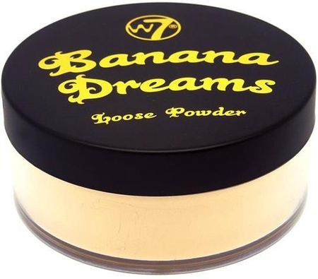 W7 Banana Dreams Loose Powder Puder Bananowy do Twarzy 20g