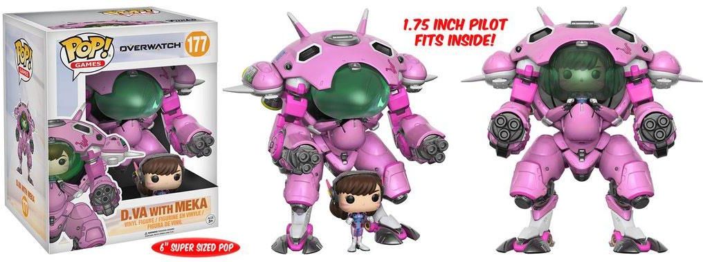 FUNKO POP OVERWATCH 177 D.VA With MEKA (Gebraucht) in La Chaux-de-Fonds