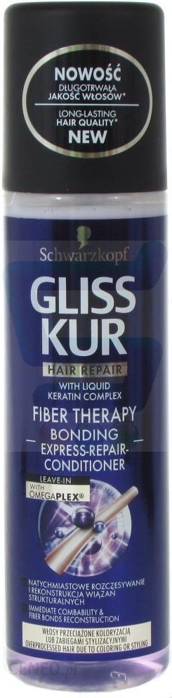 Schwarzkopf Gliss Kur Fiber Therapy Odżywka-Spray do Włosów Przeciążonych 200ml 