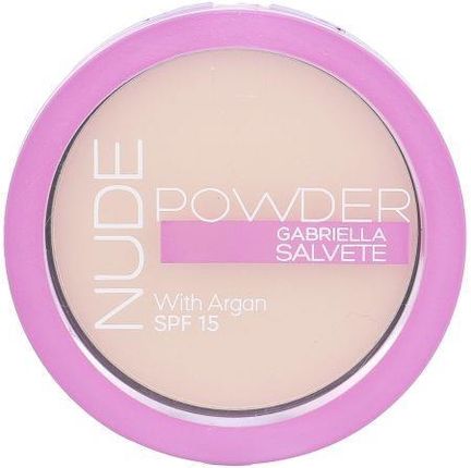 Gabriella Salvete Nude Powder Spf15 Puder do Twarzy 01 Pure Nude 8g
