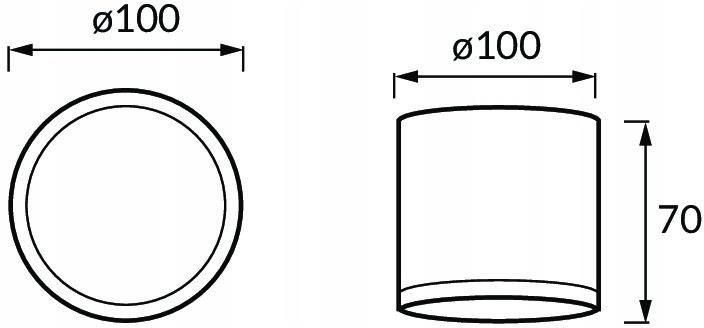 Ideus Oprawa Led 7W Rolen Biała 3108