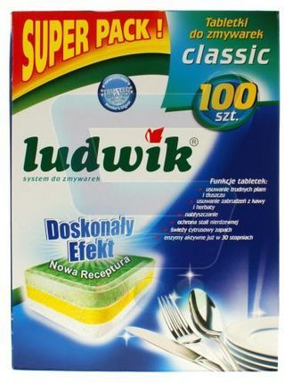Ludwik Tabletki Do Zmywarek (100 Szt.) Classic