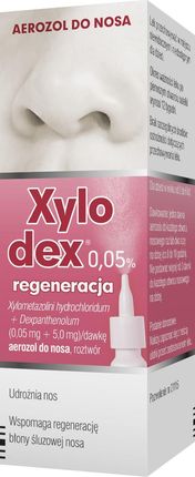 Xylodex 0,05% regeneracja aerozol do nosa 10ml