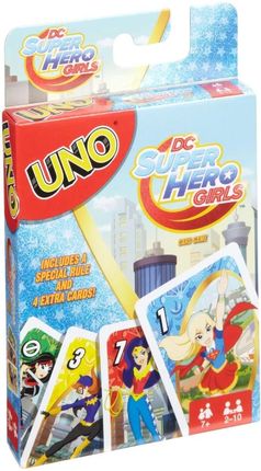 Mattel Karty Uno DC Super Hero Girls