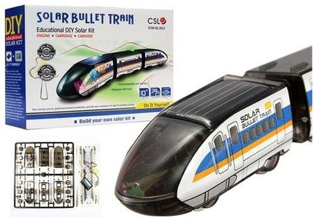 Lean Toys Zabawka Edukacyjna Pociąg Solarny Bullet Train