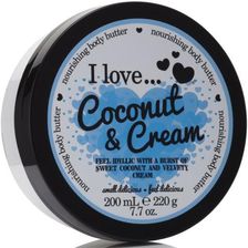 Zdjęcie I LOVE Body Butter Coconut Cream Masło do ciała 200ml - Maków Podhalański