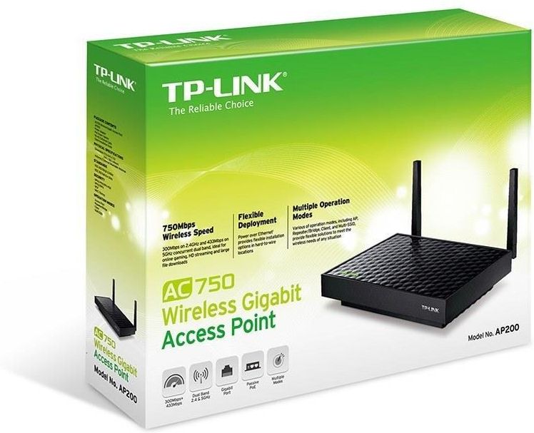 Access Point TP-Link Access Point AC750 (AP200) - Opinie i ceny na Ceneo.pl
