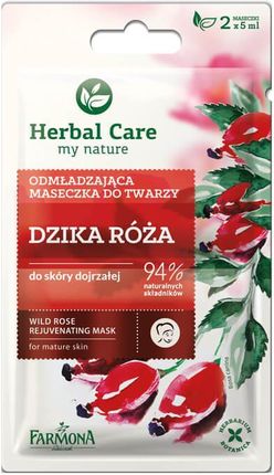 Farmona Herbal Care Maseczka Odmładzająca Dzika Róża Saszetka 2 x 5ml 