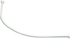 Sealskin Rondalux kątowy drążek prysznicowy stal nierdzewna 90x90 cm biały (276606210)