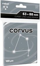 Zdjęcie Rebel Koszulki na karty Corvus Premium 63x88 mm (CCG Classic Card Game) 100 szt. - Warka