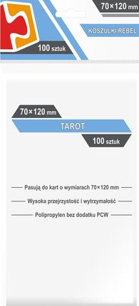 Koszulki Tarot (70x120mm) 100szt.