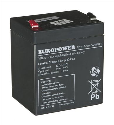 Ever Akumulator Europower 12V 5Ah [Ep] (Tak120050005T2)