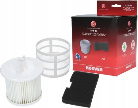 Hoover zestaw filtrów do odkurzacza U66 35601328 (filtr HEPA + mikrofiltr)