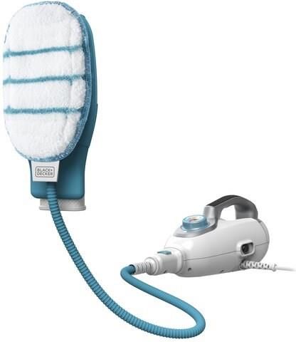 Black&Decker Mop parowy z rękawicą parową (FSMH1351SM-QS) - zdjęcie 18 Black&Decker Mop parowy z rękawicą parową (FSMH1351SM-QS)