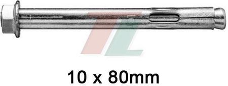 Koelner KT Kotwa tulejowa do małych obciążeń M8 10x080mm KT-10080