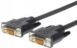 VivoLink DVI-D - DVI-D 0.5m Czarny (PRODVIS0.5)