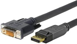 VivoLink DisplayPort - DVI 7.5m Czarny (PRODPDVI7.5)