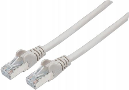 Intellinet Network Solutions Patchcord Cat6A SFTP 1m szary (317108) 