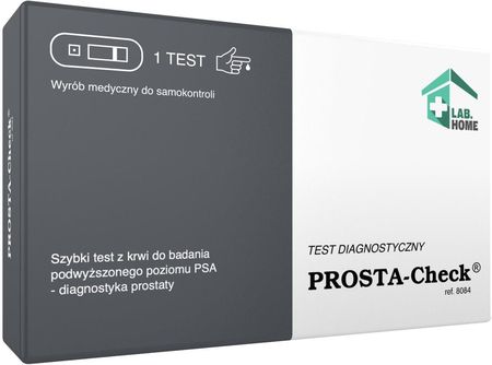 LabHome Prosta Check test płytkowy do wykrywania poziomu antygenu prostaty 1 sztuka