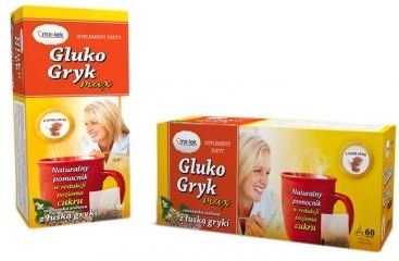 Mir-Lek Gluko-Gryk Max Obniża Poziom Cukru 60X 3 G