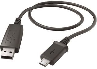 Hama Micro USB 0,6 m czarny (173672)