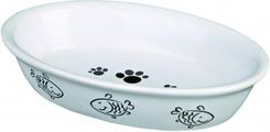 TRIXIE Miska Ceramiczna Podłużna biała TX24495BIA