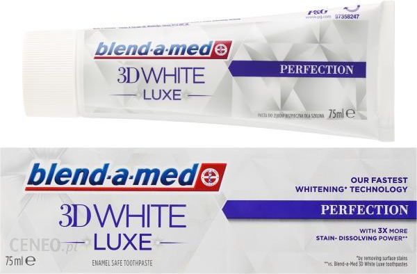 Blend-A-Med 3D White Luxe Pasta do Zębów 75ml - Opinie i ceny na Ceneo.pl