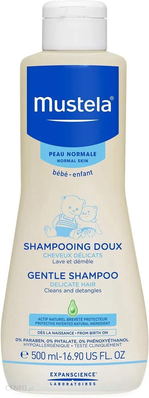 Mustela Bebe Delikatny szampon do włosów dla niemowląt i dzieci, 500 ml -  Do mycia i kąpieli - Dziecko - Mama i dziecko - ZIKO DERMO