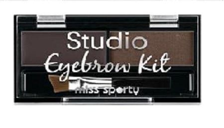 Miss Sporty Eyebrow Studio Kit 2,4g Medium Brown