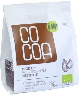 Cocoa Migdały W Czekoladzie Vegemilk Bio 70G