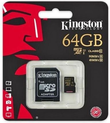 Karta pamięci microSDXC Kingston 64GB